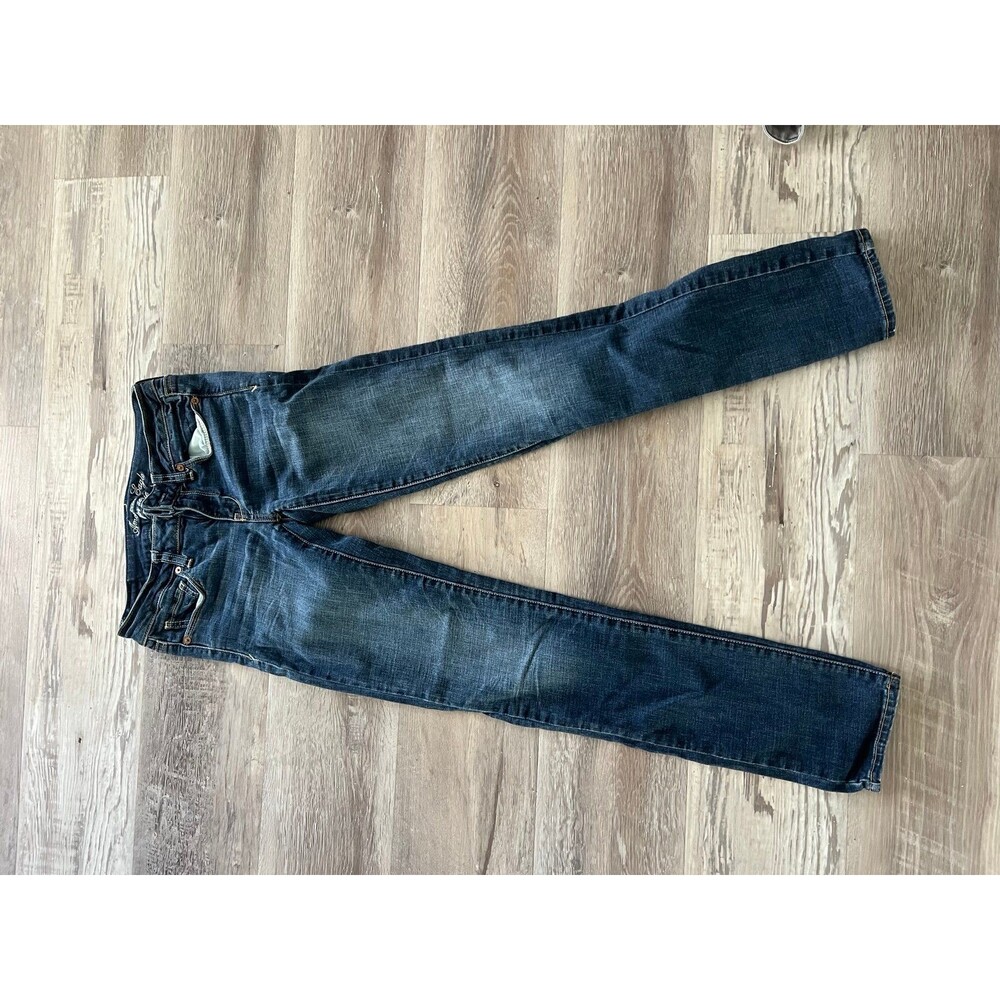 New American Eagle Dark Jeans skinny Stretch size 2
